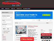 Tablet Screenshot of nationwideused.com
